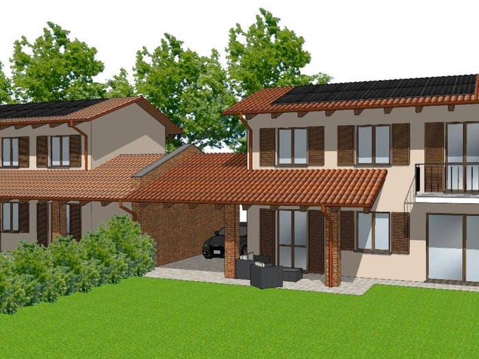Casa quadrilocale in vendita in Frazione Tre Rivi, Tre Rivi, Monteu Roero