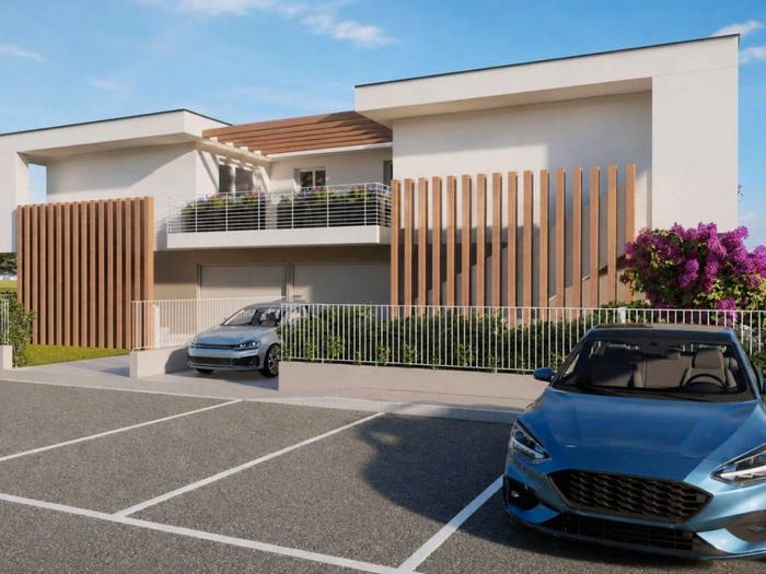 Appartamento bilocale in vendita in Via Achille Grandi, Centro, Arcene