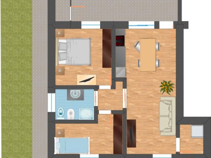 Appartamento quadrilocale in vendita in Via Luigi Gortani, Fontanafredda