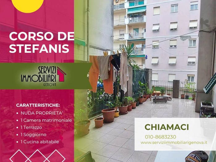 Appartamento trilocale in vendita in Corso Alessandro De Stefanis, Marassi, Genova
