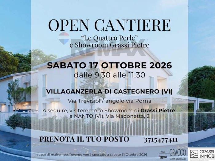 Appartamento con 5 locali in vendita in Via Trevisiol, Castegnero Nanto
