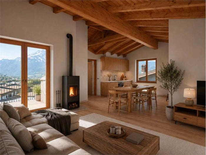 Appartamento trilocale in vendita in piazza cantello, Cassina Valsassina