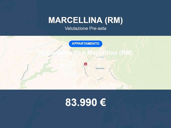 Appartamento trilocale in vendita in Corso Vittorio Emanuele Marcellina RM Italia, Centro, Marcellina