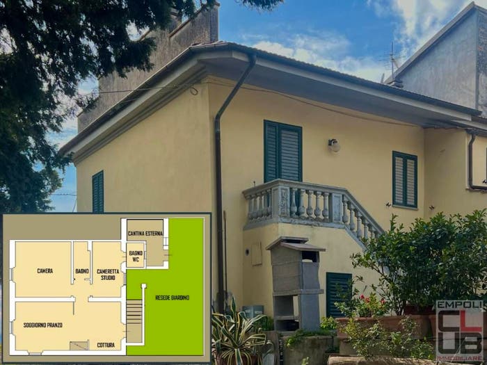Casa quadrilocale in vendita in Via Sottopoggio per S Donato, Villanuova Piovola, Empoli