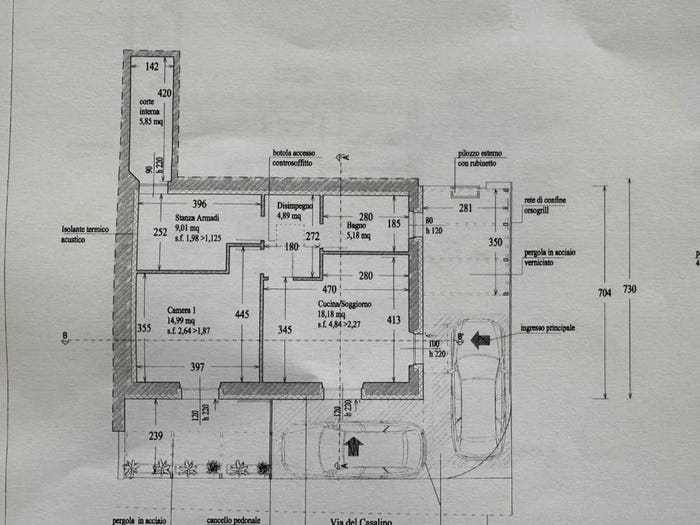 Appartamento trilocale in vendita in Tassignano Paganico, Capannori