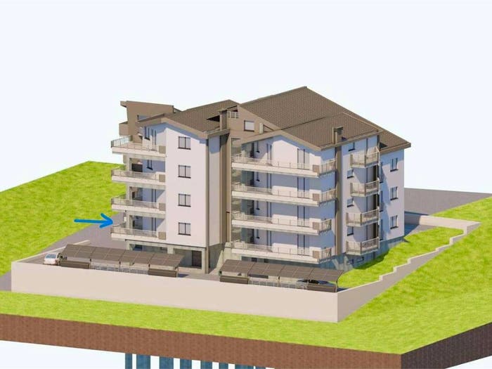 Appartamento con 5 locali in vendita in via parisani, Centro, Camerino