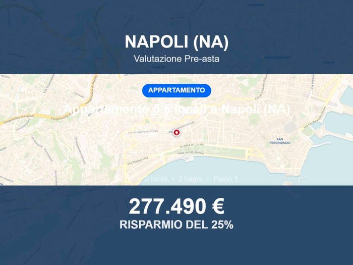 Appartamento con 5 locali in vendita in Via Diomede Carafa, Fuorigrotta Bagnoli, Napoli