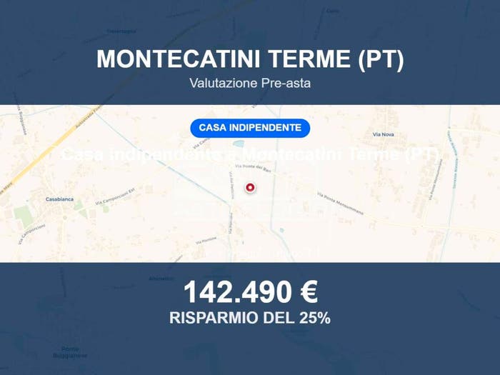 Casa con 5 locali in vendita in Via Ponte Dei Bari, MontecatiniTerme