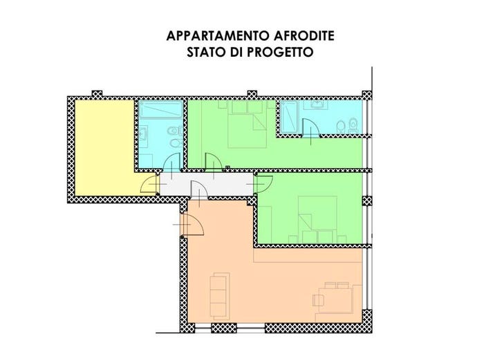 Appartamento trilocale in vendita in Via Milano, Padola, Comelico Superiore