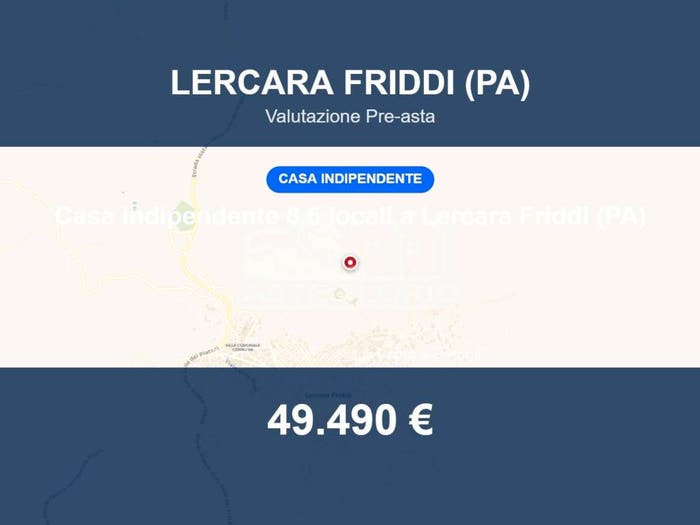 Casa con 5 locali in vendita in Via Lipari, Lercara Friddi