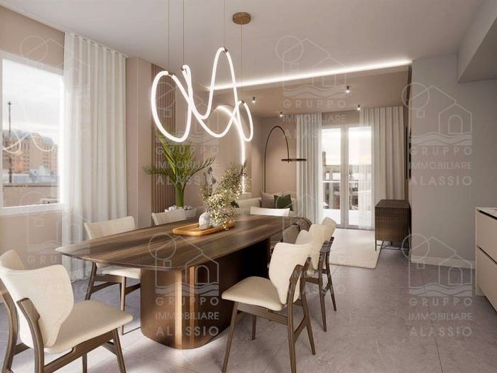 Casa trilocale in vendita in via flavio gioia, Centro, Alassio
