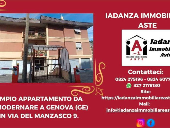 Appartamento con 5 locali in vendita in Via del Manzasco, San Fruttuoso, Genova