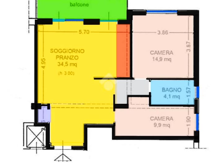 Appartamento trilocale in vendita in Via delle baleniere, Ostia Ponente, Roma