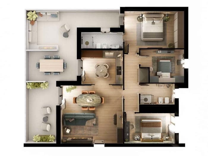 Appartamento con 5 locali in vendita in via Monte Calvari, Castelnuovo Rangone