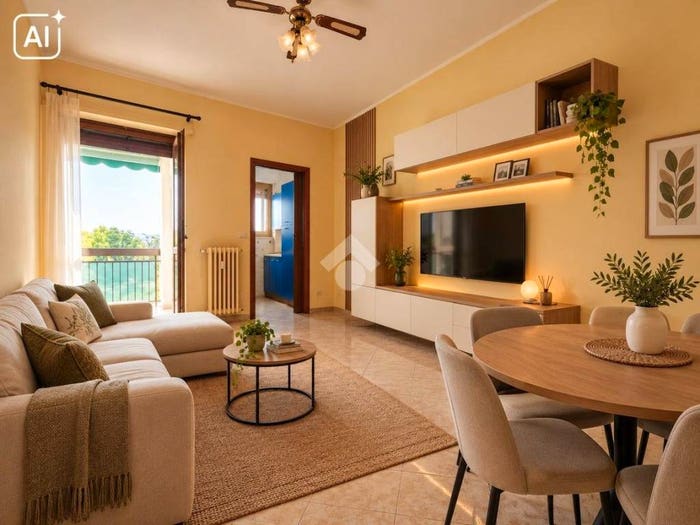 Appartamento trilocale in vendita in Via Ippolito Nievo, Centro, Orbassano
