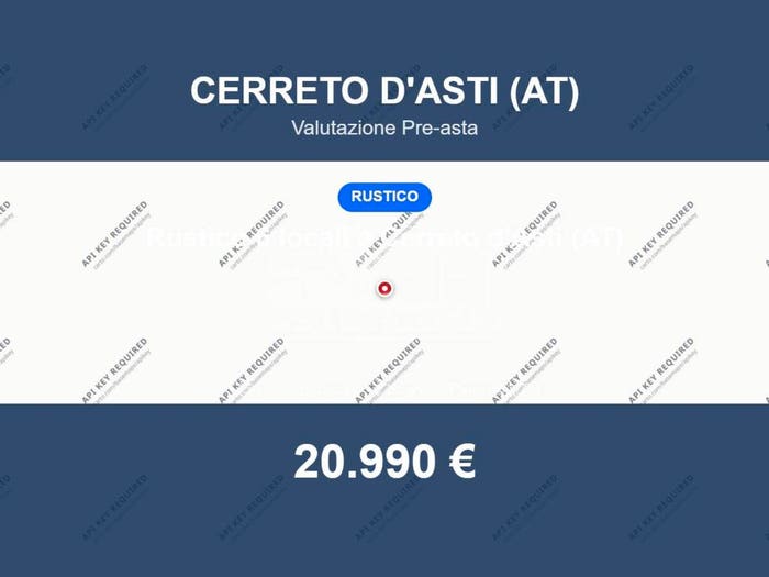 Casa con 6 locali in vendita in via Inserra, Centro, Cerreto d'Asti