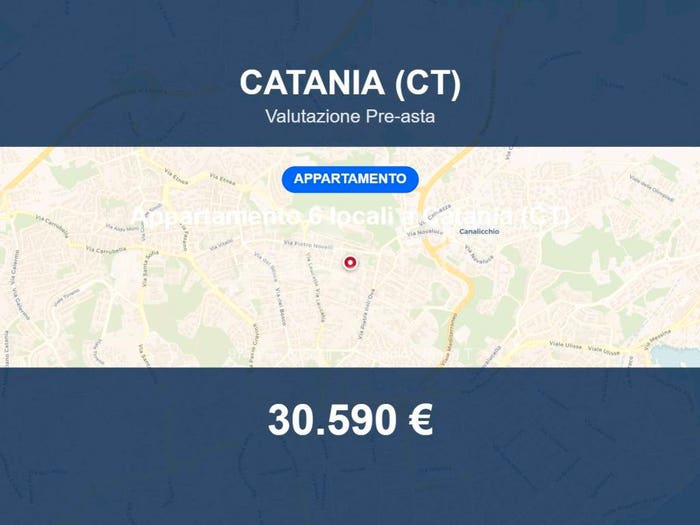 Appartamento con 6 locali in vendita in via Puglia E, Barriera Nuovalucello Gioeni, Catania