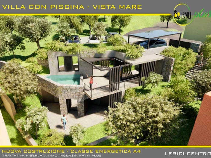 Casa quadrilocale in vendita in Lerici Paese, Lerici