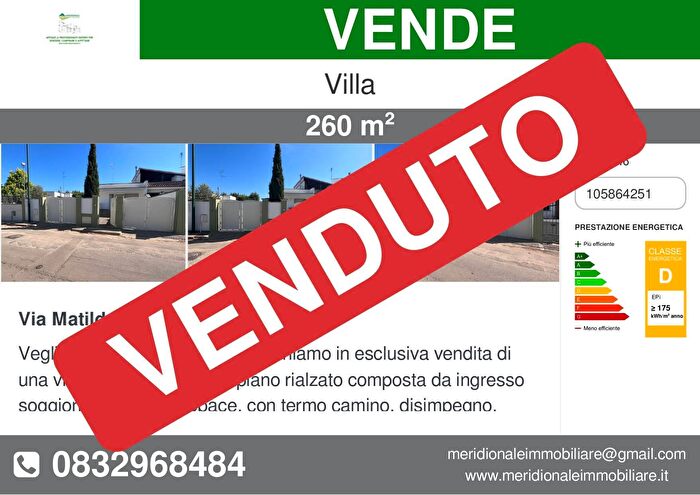 Casa con 6 locali in vendita in Via Matilde Serao, Veglie