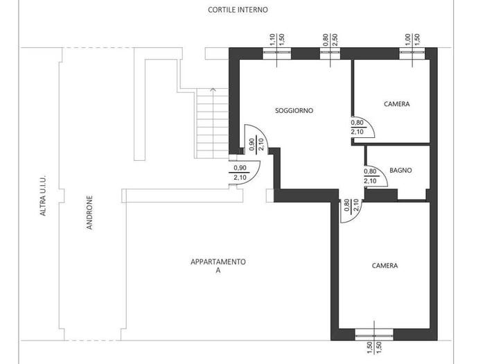 Appartamento trilocale in vendita in Viale Umbria, Porta Romana Medaglie d'Oro, Milano