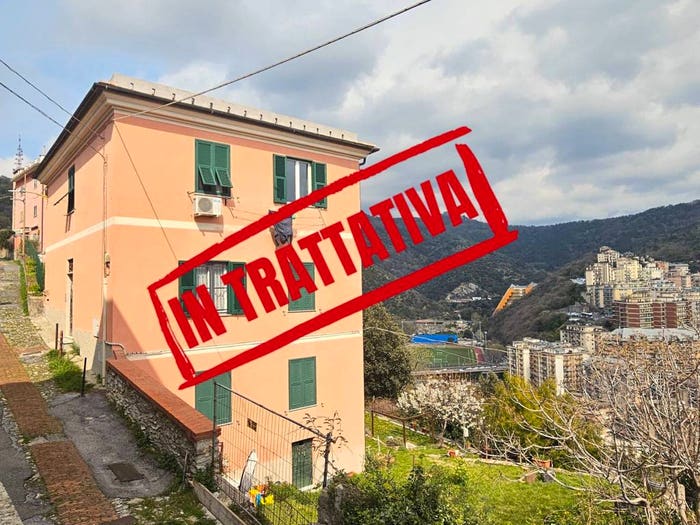 Appartamento trilocale in vendita in Salita di Granarolo, San Teodoro, Genova