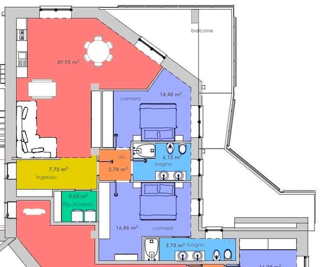 Appartamento con 6 locali in vendita in Via Parisani, Centro, Camerino