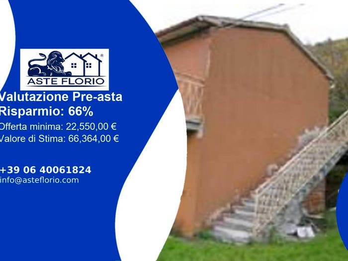 Appartamento quadrilocale in vendita in Via Borgo di Palcano, Cantiano
