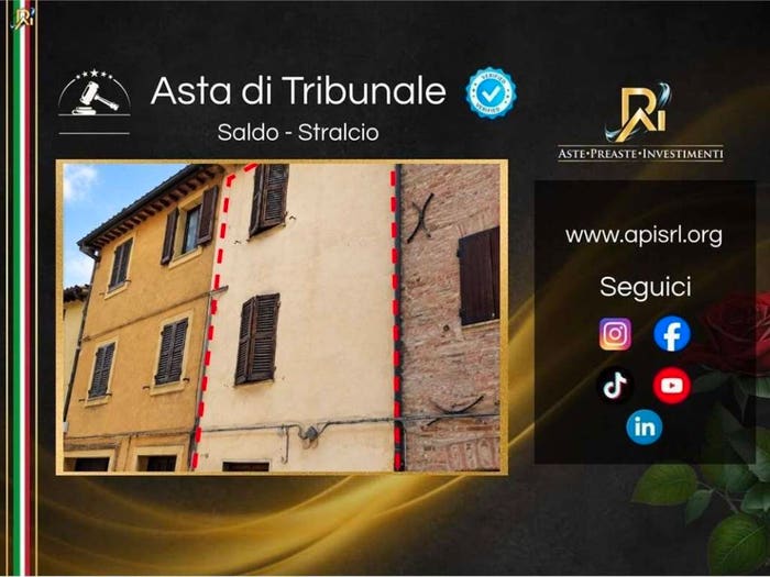 Appartamento quadrilocale in vendita in Via Boldrini, Centro, Matelica