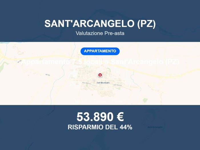 Appartamento con 5 locali in vendita in Via Alcide De Gasperi snc, Sant'Arcangelo