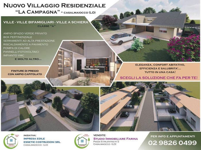 Casa quadrilocale in vendita in Via Aldo Moro, Casalmaiocco
