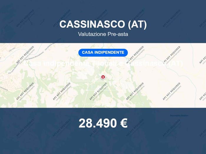 Casa con 6 locali in vendita in Cassinasco