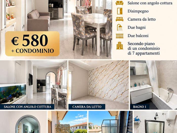 Appartamento bilocale in affitto in Via Giacomo Matteotti, Melito di Napoli