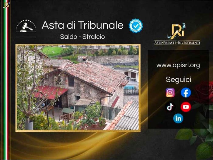 Appartamento trilocale in vendita in Via Palazzo, Botta, Sedrina