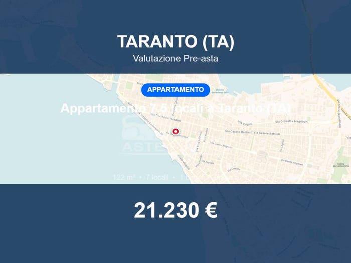 Appartamento con 6 locali in vendita in Via Duca Degli Abruzzi, Isola Città Vecchia Borgo, Taranto