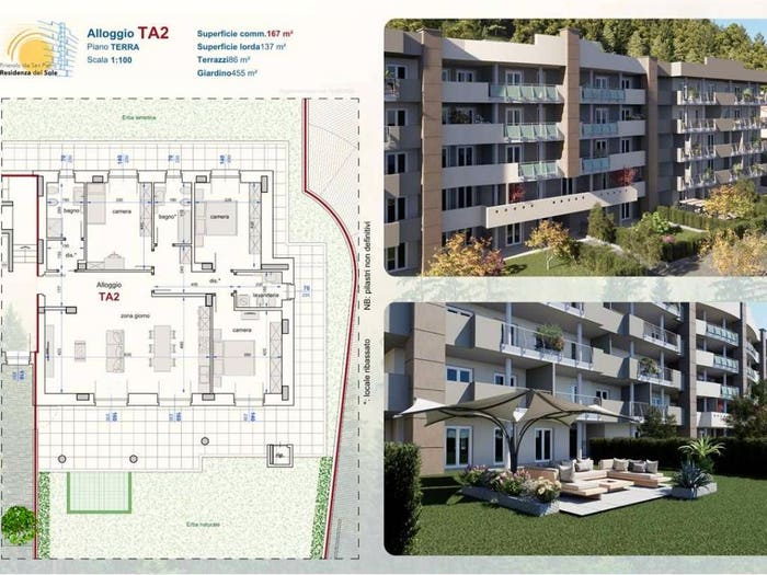 Appartamento con 5 locali in vendita in via san pietro val lemina, Ospedale Cottolengo, Pinerolo