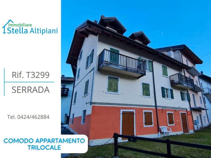Appartamento trilocale in vendita in Via Francesco Depero, Serrada, Folgaria