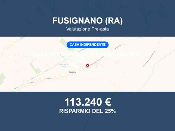 Casa trilocale in vendita in Via Rossetta II Punta, Rossetta, Fusignano