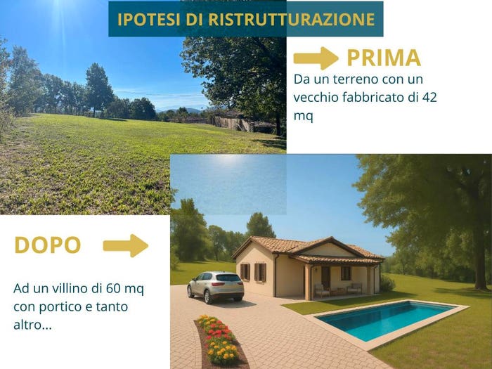 Casa bilocale in vendita in Via Santa Barbara, Vico nel Lazio