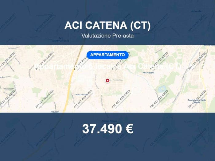Appartamento con 5 locali in vendita in Via IV Novembre, Centro, Aci Catena