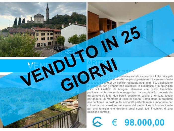 Appartamento quadrilocale in vendita in Piazzetta Enrica Cragnolini, Centro, Artegna