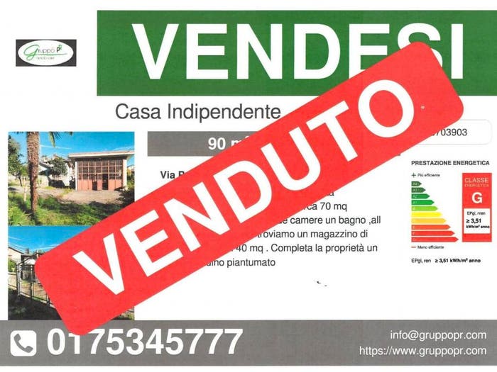 Casa trilocale in vendita in Via Paesana, Mondarello, Barge