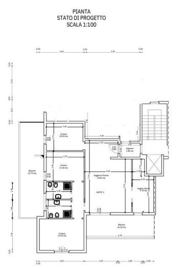 Appartamento con 5 locali in vendita in Via dei Falconi, Bonaria, Cagliari