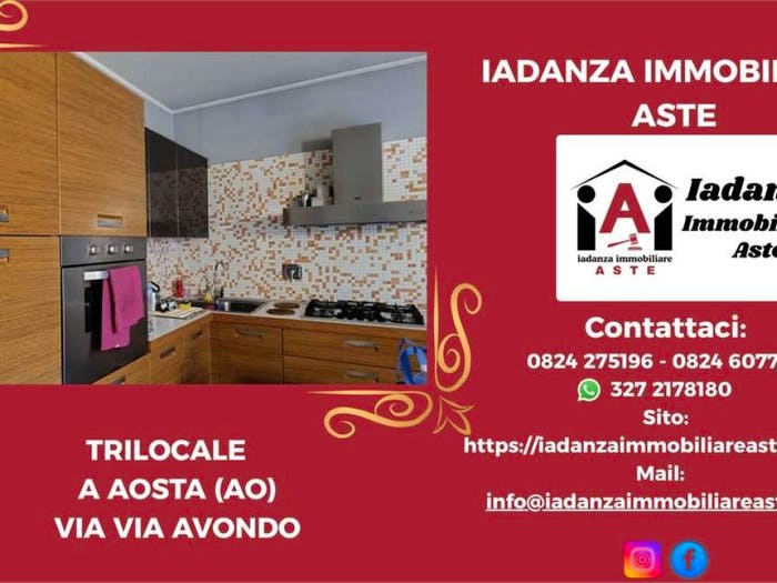 Appartamento quadrilocale in vendita in Via Avondo, Centro, Aosta