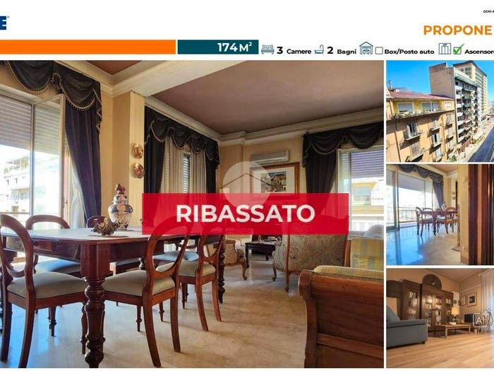Appartamento con 6 locali in vendita in Via E Amari, Roma Cavour, Palermo