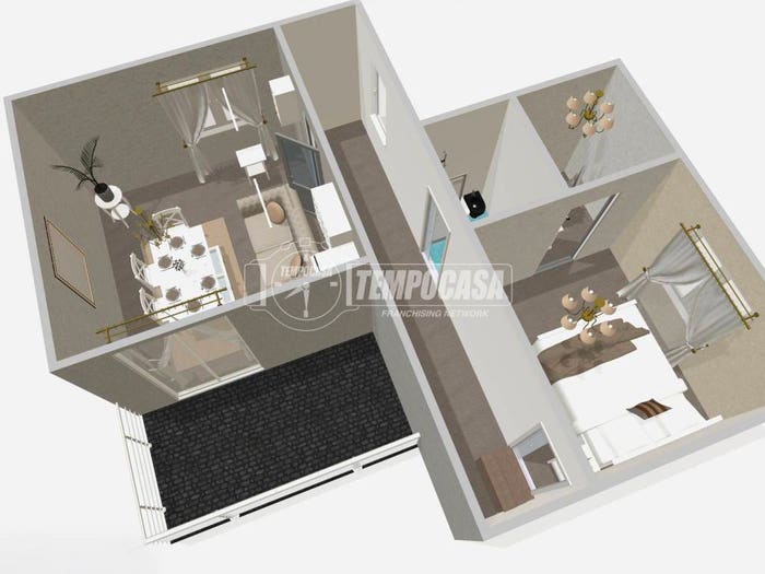 Appartamento trilocale in vendita in Via Varino Favorino, Centro, Camerino