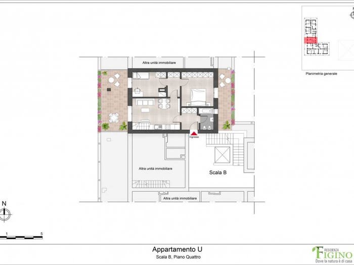 Appartamento quadrilocale in vendita in Via Ponte del Giuscano, Figino, Milano