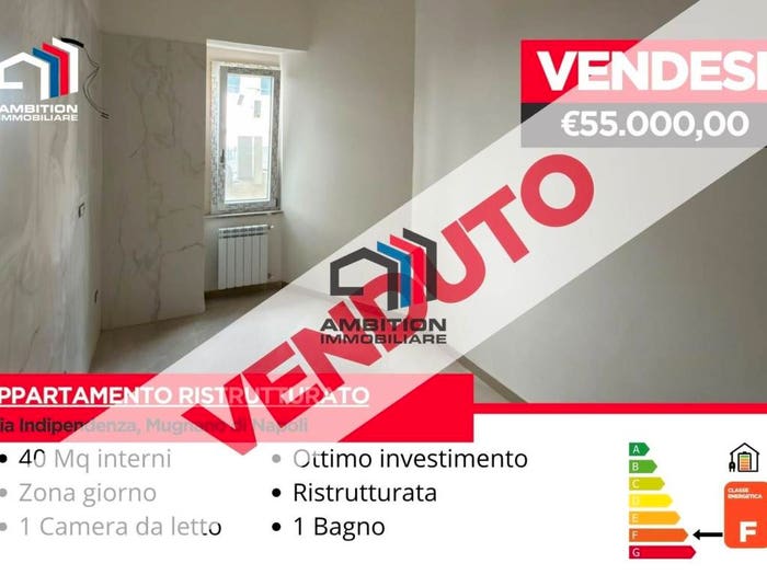 Appartamento bilocale in vendita in Via Indipendenza, Centro, Mugnano di Napoli