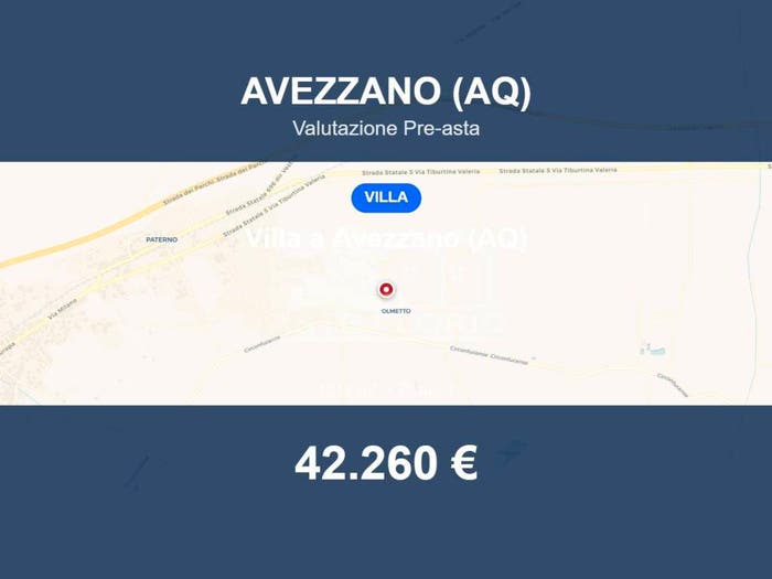 Casa con 5 locali in vendita in Via Olmetto, Olmetto, Avezzano