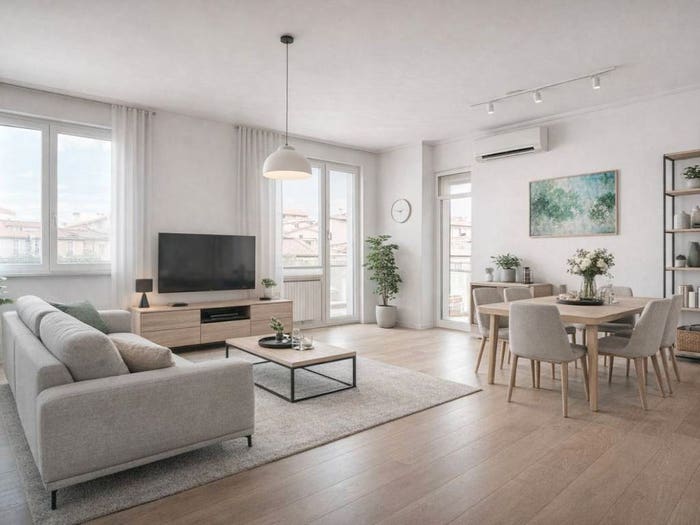 Appartamento con 6 locali in vendita in Via Zelide Fattiboni, Centro Storico, Cesena