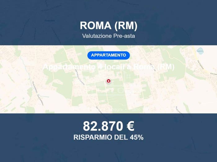 Appartamento quadrilocale in vendita in Via Colle Trugli, Finocchio, Roma